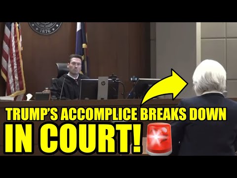 Youtube: Trump Co-Conspirator CRIES As Judge Gives Her BRUTAL Sentence