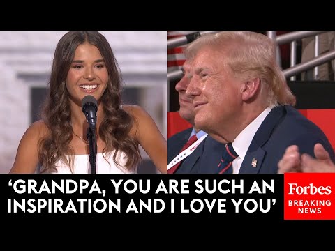 Youtube: SURPRISE RNC MOMENT: Trump's Granddaughter Kai Comes Onstage And Praises Grandfather