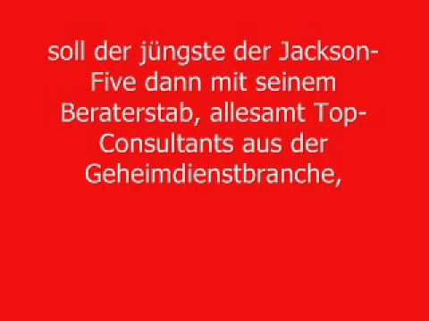 Youtube: Sensationsmeldung:Michael Jackson lebt!!