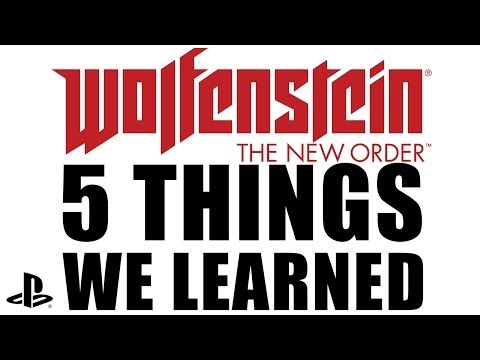 Youtube: Wolfenstein: The New Order - 5 Things We Learned [New 1080p Gameplay]