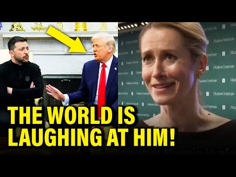 Youtube: World leaders DESTROY Trump after oval office DISASTER with Zelensky