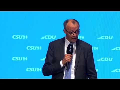 Youtube: #Merzrede beim Wahlkampfabschluss von CDU und CSU in München