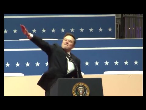 Youtube: Elon Musk just gave a Nazi salute at his inauguration speech