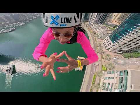 Youtube: Epic XLine Dubai Zipline Experience! | Adventuress Ty Takes on the World's Longest Urban Zipline!