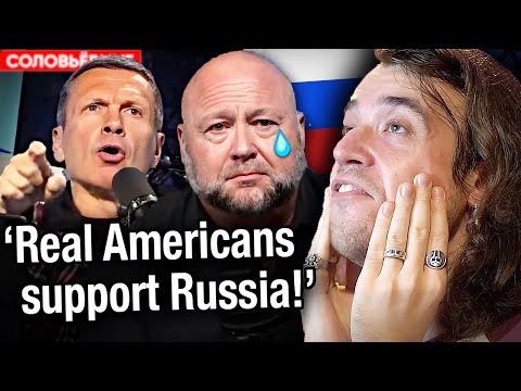 Youtube: ALEX JONES CRIES ON RUSSIAN TV w/ Vladimir Solovyov
