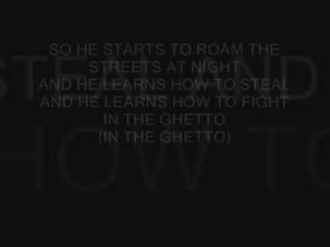 Youtube: Elvis Presley - In the Ghetto Lyrics