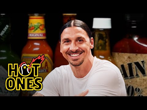 Youtube: Zlatan Ibrahimović Gets Slide Tackled By Spicy Wings | Hot Ones