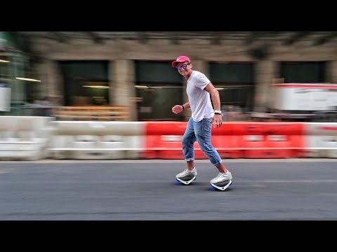 Youtube: TESTING SEGWAY ELECTRIC SHOES