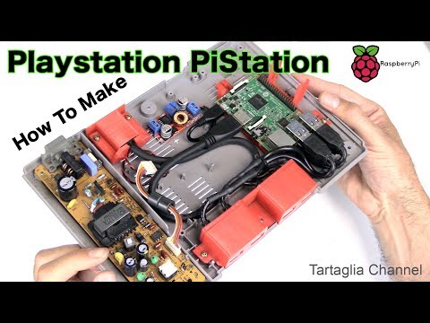 Youtube: PiStation - Tutte le retro console dentro una Playstation??   Raspberry e retropie