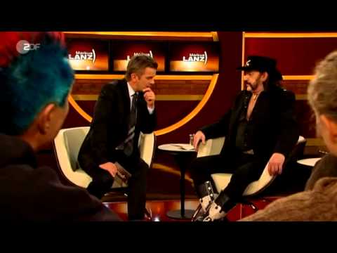 Youtube: Lemmy Kilmister (Motörhead) bei Markus Lanz