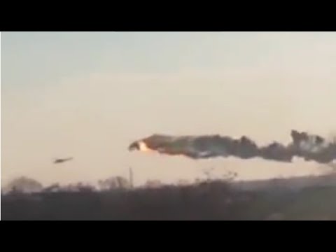 Youtube: 🔴 Russian War In Ukraine - Russian MI-24 Hind Helicopter Shot Down By Ukrainian Anti-Air Missile