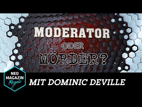 Youtube: "Moderator oder Mörder?" mit Dominic Deville | NEO MAGAZIN ROYALE mit Jan Böhmermann - ZDFneo