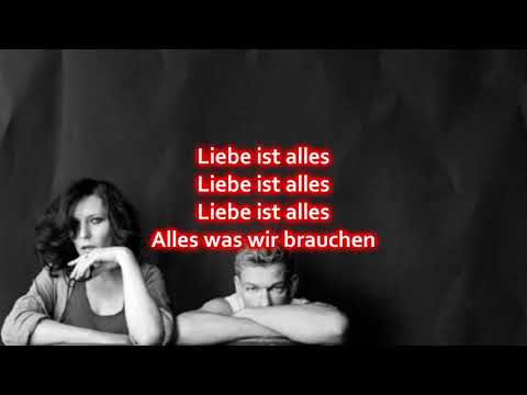 Youtube: Rosenstolz - Liebe ist alles Lyrics