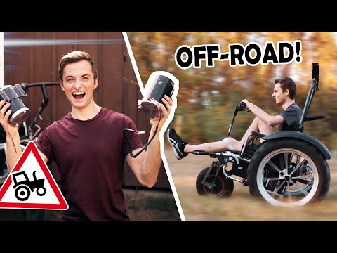Youtube: Ist das noch ein Rollstuhl? | MOTOREN für den OFFROAD ROLLSTUHL! (Das hätte Philipp nicht erwartet)