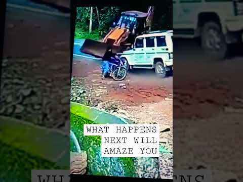 Youtube: Crazy bike digger car crash #disaster #cool #funny #surprising #smash #crash #funnyvideo