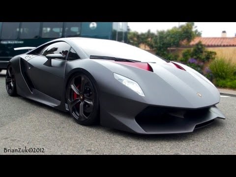 Youtube: Lamborghini Sesto Elemento - Start Ups and On Road