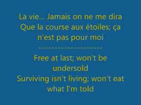 Youtube: Le Festin Music with Lyrics