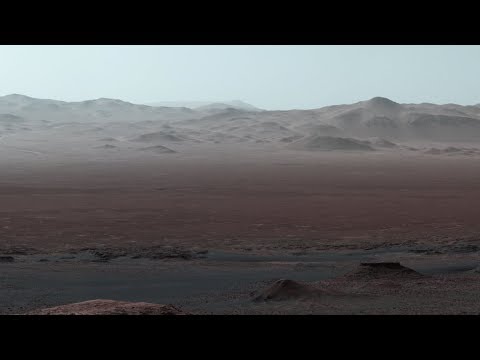 Youtube: Curiosity at Martian Scenic Overlook