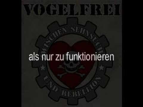 Youtube: VOGELFREI - Gegen den Wind