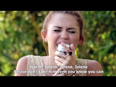 Youtube: Miley Cyrus - Jolene (Backyard Session) HD | LYRICS IN VIDEO!