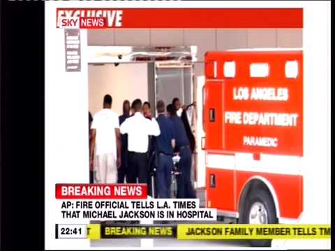 Youtube: Michael Jackson Death Hospital Footage