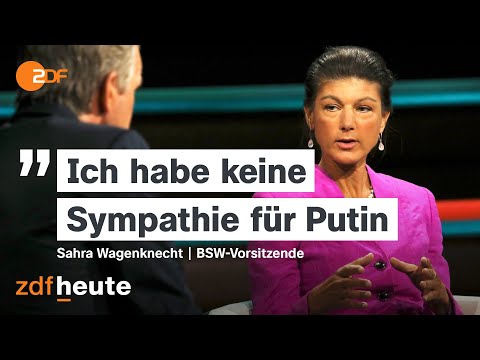 Youtube: Wagenknecht wirft Ampel Kriegstreiberei vor | Markus Lanz vom 25. September 2024