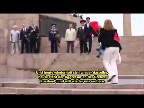 Youtube: Cherson, Ukraine, 9.5.2014: Gouverneur bezeichnet Hitler als Befreier