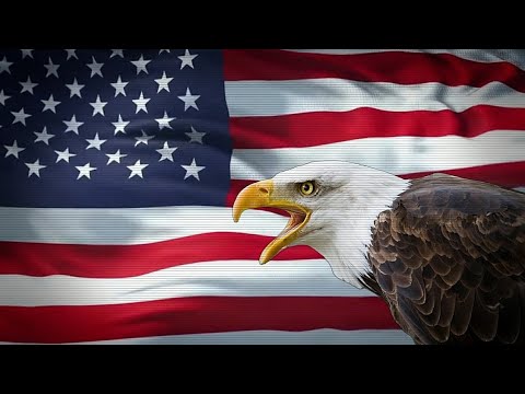 Youtube: USA Anthem but with explosions and bald eagle screeches