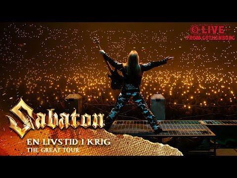 Youtube: SABATON - En Livstid I Krig (Live - The Great Tour - Gothenburg)