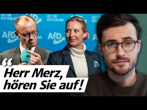 Youtube: Angst und AfD-Sprech: Merz’ Wahlkampf ist brandgefährlich!