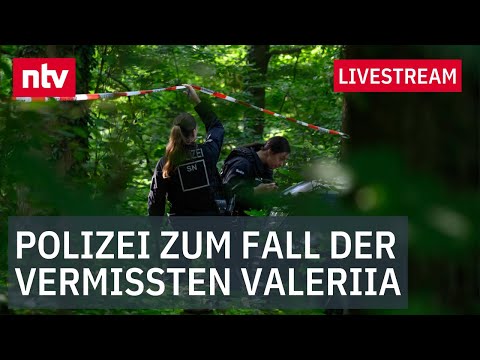 Youtube: LIVE: Pressekonferenz der Staatsanwaltschaft zur vermissten Valeriia