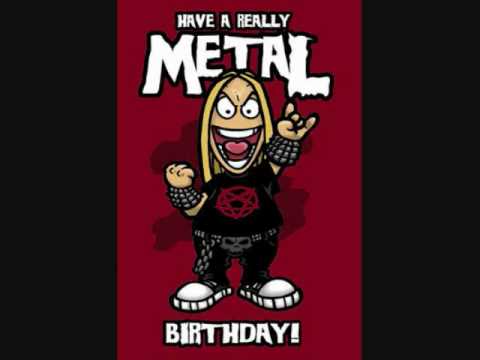 Youtube: Happy Birthday Metal