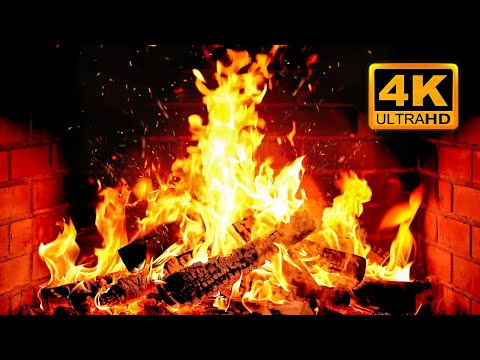 Youtube: 🔥 Cozy Fireplace 4K (12 HOURS). Fireplace with Crackling Fire Sounds. Fireplace Ambience