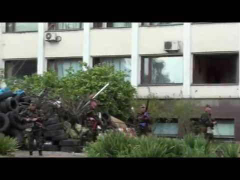 Youtube: Зачистка горсовета в мариуполе 8 мая 2014г.