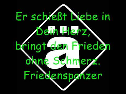 Youtube: Die Ärzte - Friedenspanzer ~03~