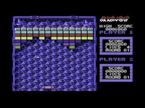 Youtube: C64 - Arkanoid