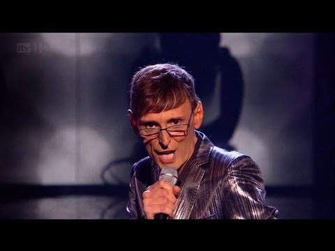 Youtube: Johnny Robinson is in The Darkness - The X Factor 2011 Live Show 3 - itv.com/xfactor