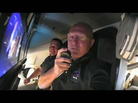 Youtube: Astronauts' on-orbit tour of SpaceX Crew Dragon ‘Endeavour' includes ‘zero-g dinosaur'