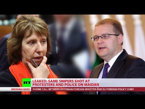 Youtube: Leaked: Kiev snipers hired by Maidan leaders - Estonian FM to EU's Ashton