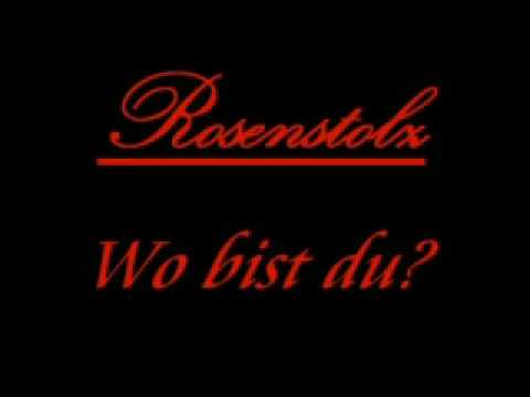 Youtube: Rosenstolz - Wo bist du?