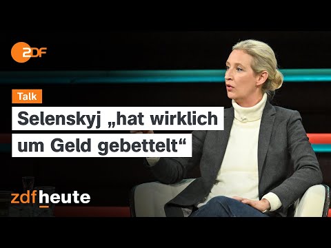 Youtube: Eklat zwischen Trump und Selenskyj - Weidel: Keine Schuld bei USA | Markus Lanz vom 06. März 2025