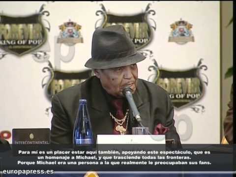 Youtube: J. Jackson, padre del Rey del Pop, visita Madrid