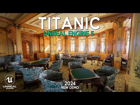 Youtube: Walking the Titanic in 4K | ULTRA REALISTIC v2.1 Demo in UNREAL ENGINE 5.3