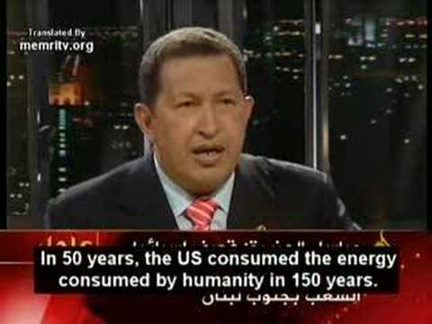 Youtube: Chavez in Al Jazeera