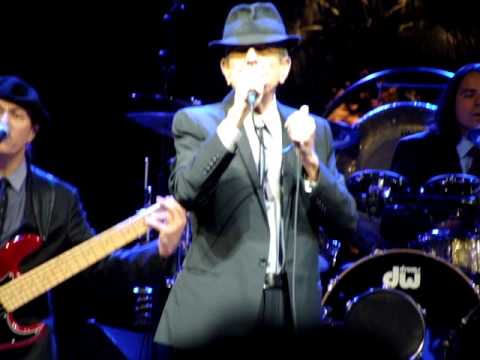 Youtube: "First We Take Manhattan" By Leonard Cohen at Coachella