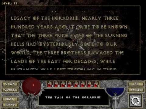 Youtube: diablo 1: the tale of the horadrim