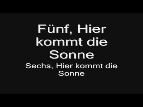 Youtube: Rammstein - Sonne (lyrics) HD