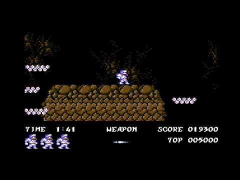 Youtube: Ghosts'n Goblins Arcade Longplay (C64)