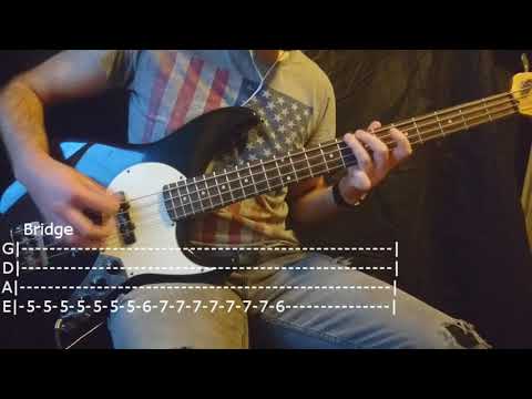 Youtube: Nirvana - Come As You Are Bass Cover (Tabs)