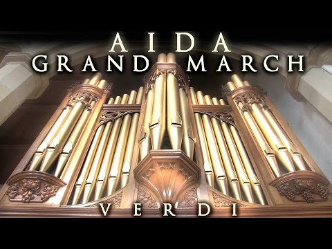 Youtube: VERDI - GRAND MARCH FROM AIDA - ORGAN SOLO - JONATHAN SCOTT - CLITHEROE PARISH CHURCH